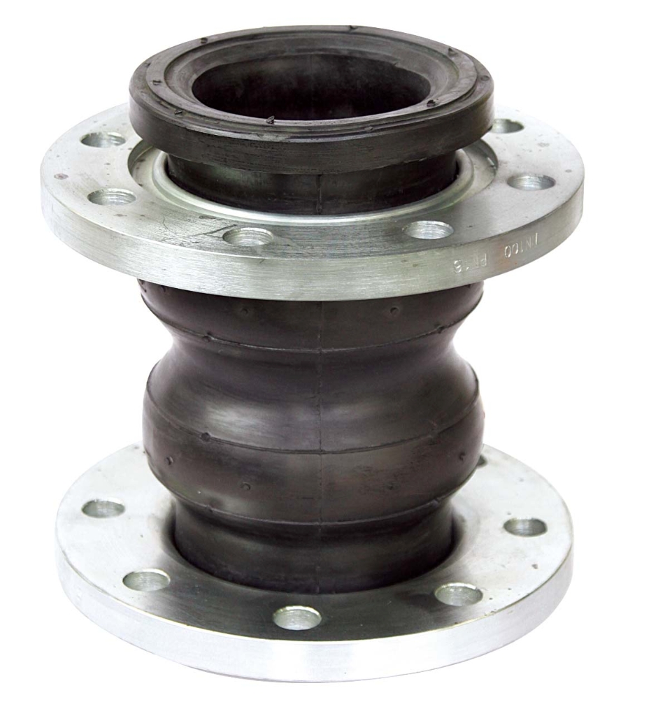 BS FLEXIBLE RUBBER JOINT TWIN SPHERE UNIONSCREW END, FIG XTQ2L