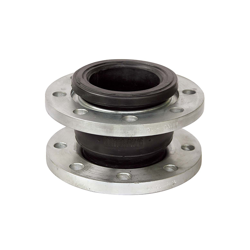 BS/DIN FLANGED FLEXIBLE RUBBER JOINT WITH SINGLE SPHERE, FIGXTQ1FR