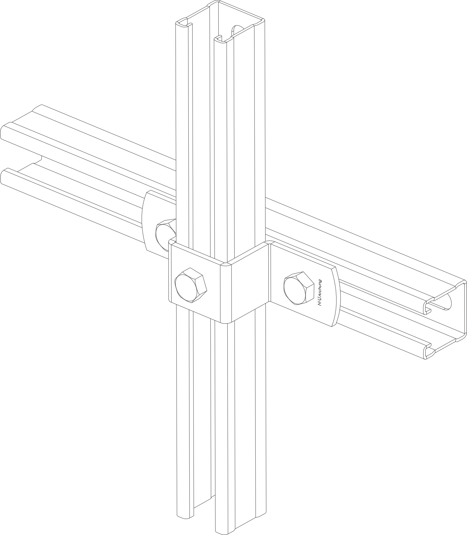 One-Side Channel Fastener