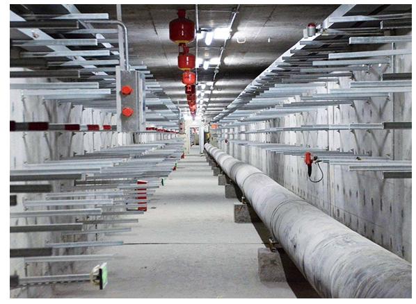 Underground Utility Tunnel Hanger