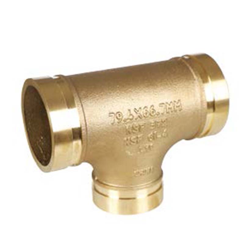 DUCTILE IRON GROOVED PIPE FITTINGSNEW TYPE 90° ELBOW, FIG90XGrooved