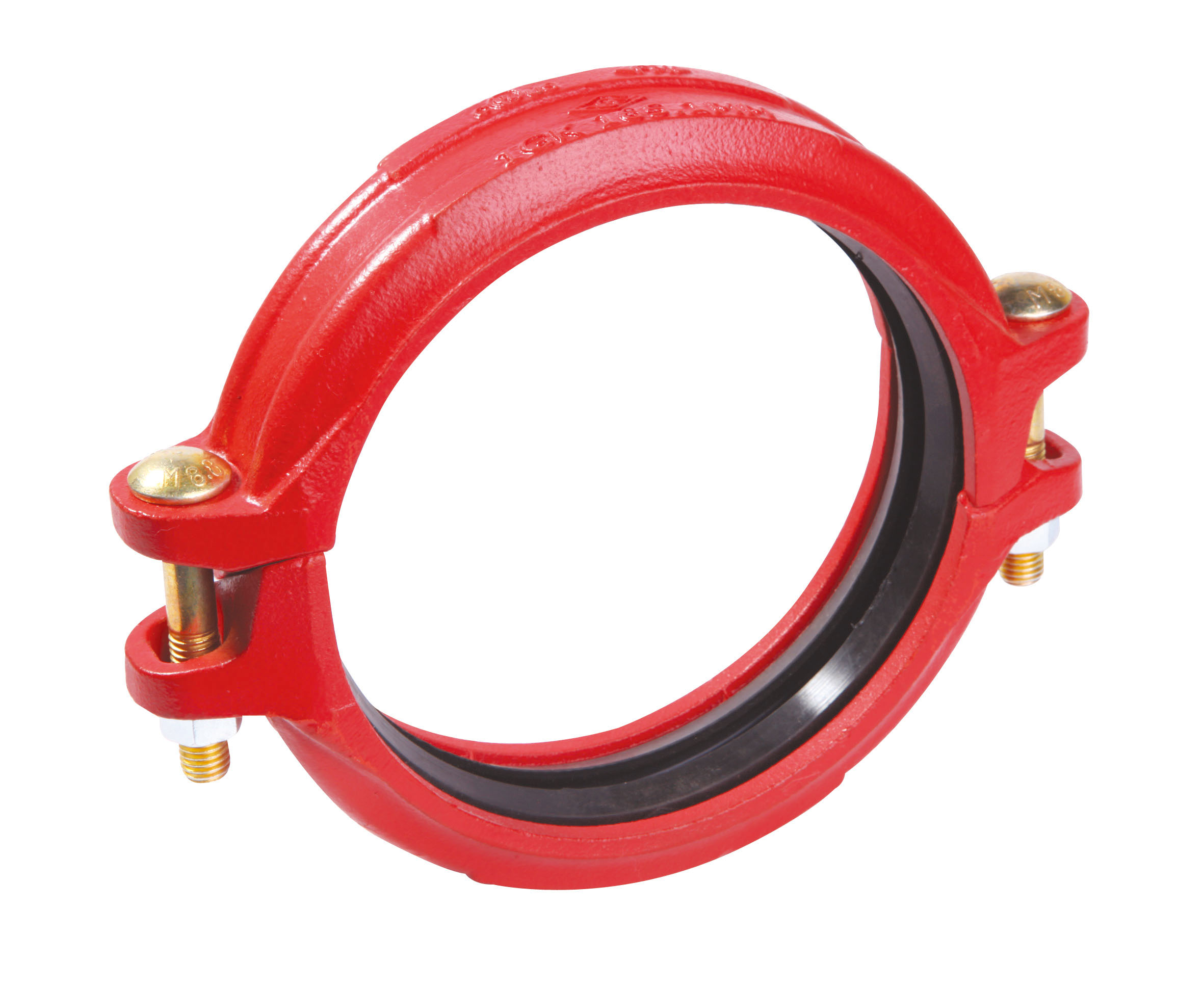 Ductile Iron Grooved Pipe Fittings - Slim Type  Angle Pad Coupling 