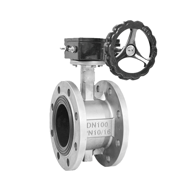 国标法兰式软密封蝶阀 