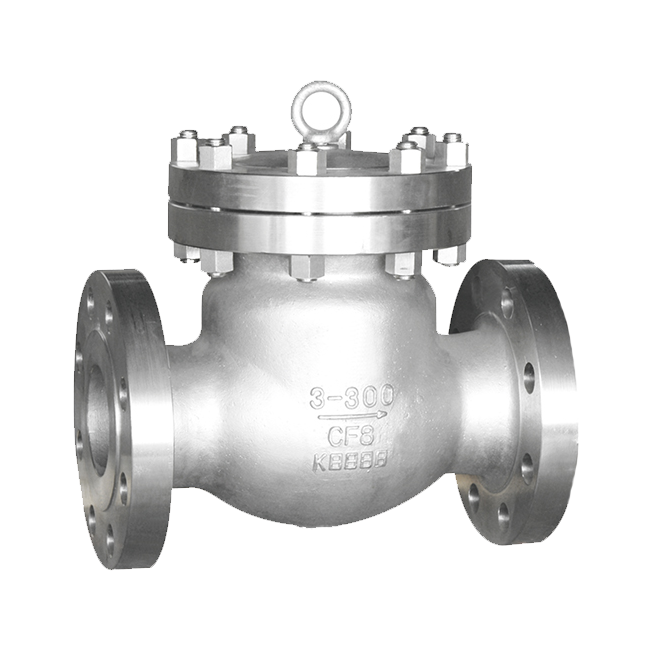 美标铸钢旋启式止回阀